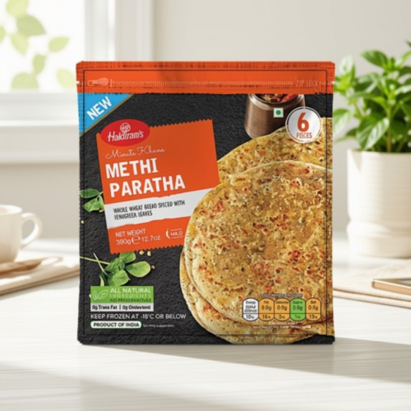 Haldiram Methi Paratha (Frozen) 6 Pc.