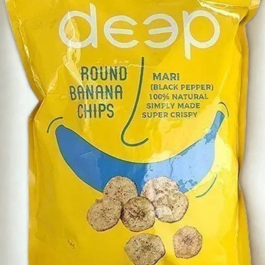 Deep Mari Banana Chips (Black Pepper)	12 Oz.