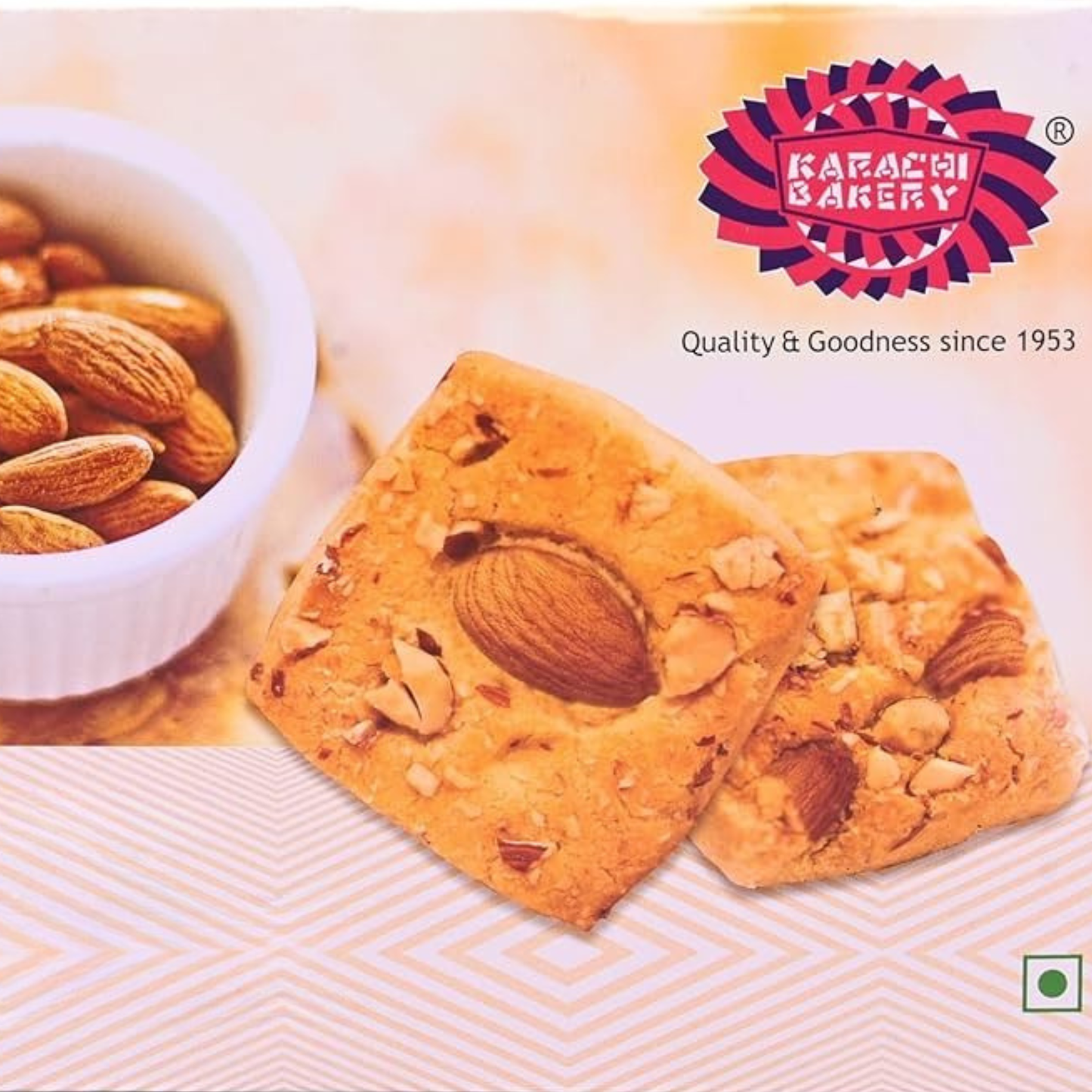 Karachi Almond  Biscuits 400 Gm.