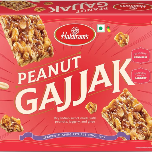 Haldiram Peanut Gajjak 400 Gm.
