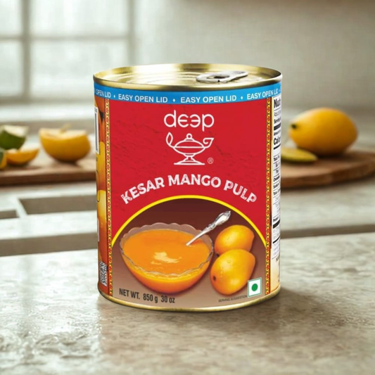 Deep Kesar Mango Pulp 30 Oz.