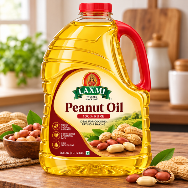 Laxmi Peanut Oil 96 Oz.