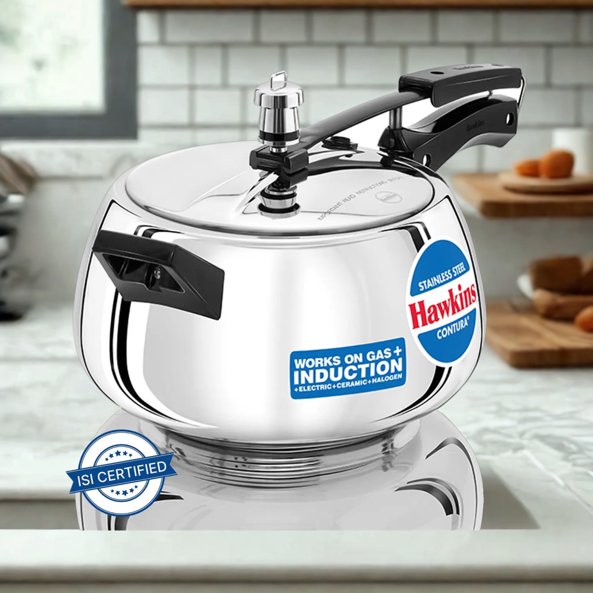 Hawkins Cooker (Stainless Steel) 5 Liter