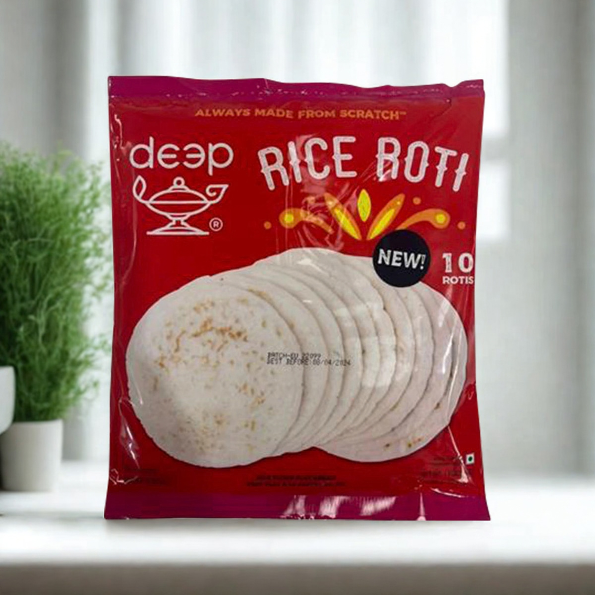 Deep  Rice Roti (Frozen) - 10 Pc.