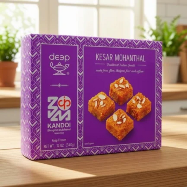 Deep Kesar Mohanthal 12 Oz.