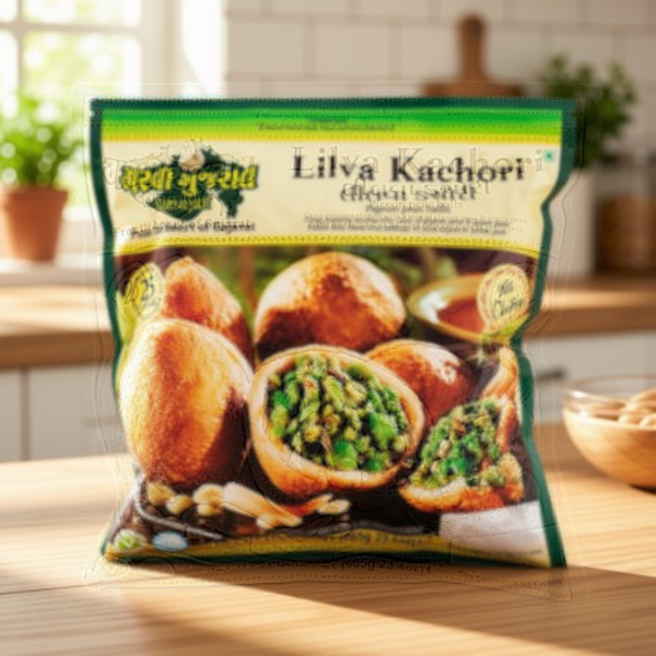 Garvi Gujarat Lilva Kachori 440 Gm.