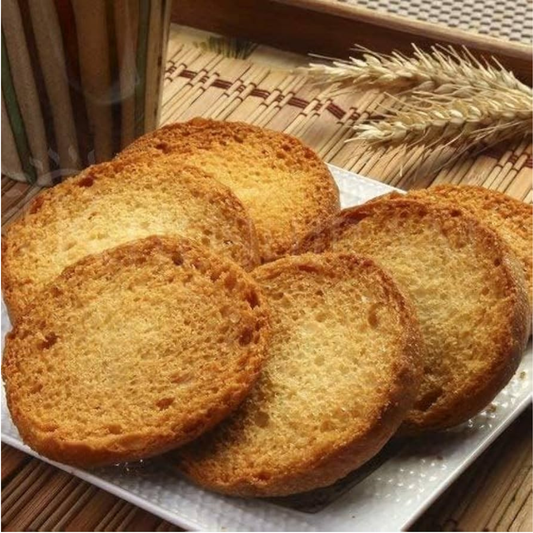 Crispeez Tea Rusk (Round) 200 Gm. (Green Color Packet)