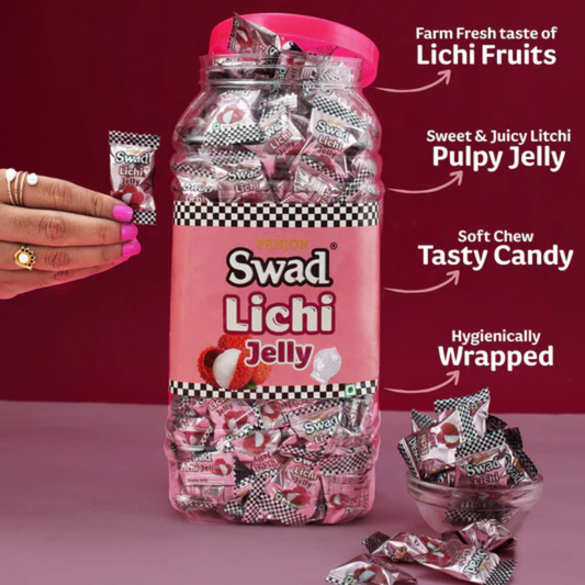 Swad Lychee Candy 200 gm.