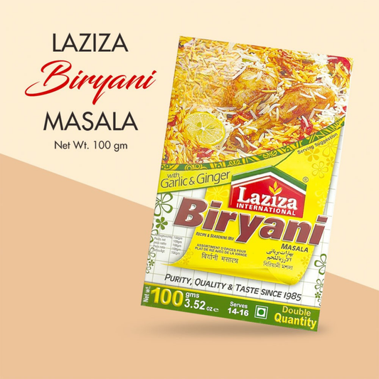 Laziza Biryani Masala 100 Gm.