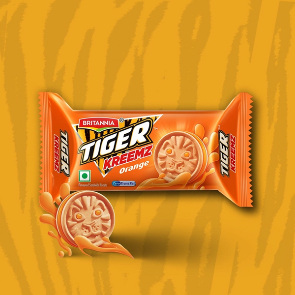 Britannia Tiger Kreem Orange 75 Gm.