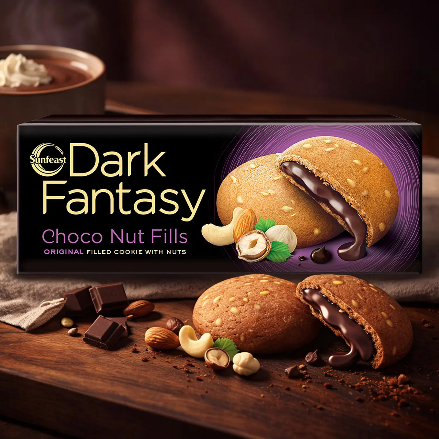 Sunfeast Big Choco Nuts Fills 150 Gm.