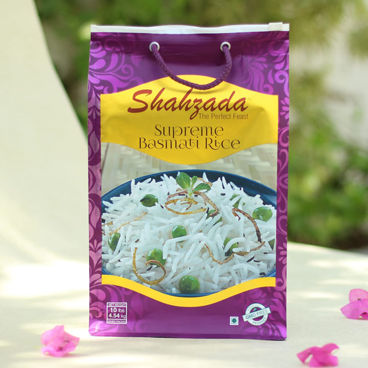 Shahzada Basmati Rice 10 Lb.