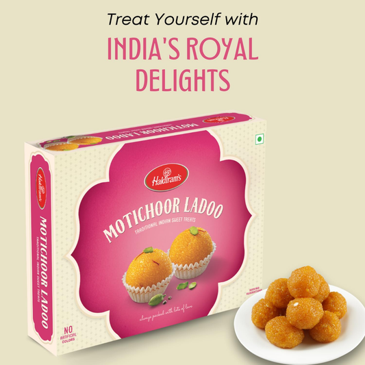 Haldiram Motichoor Ladoo 400 Gm.