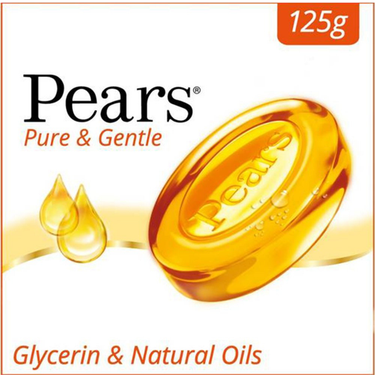 Pears Pure & Gentle Yellow Soap 125 Gm