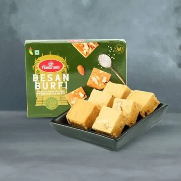 Haldiram Besan Burfi (Frozen) 340 Gm.