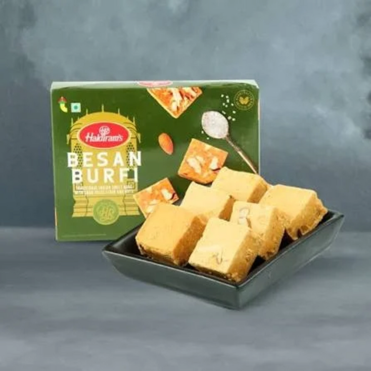 Haldiram Besan Burfi (Frozen) 340 Gm.