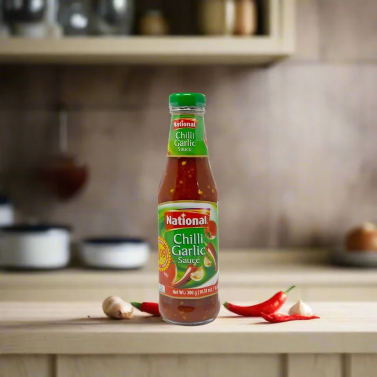 National Chilli Garlic Sauce 300 Gm.