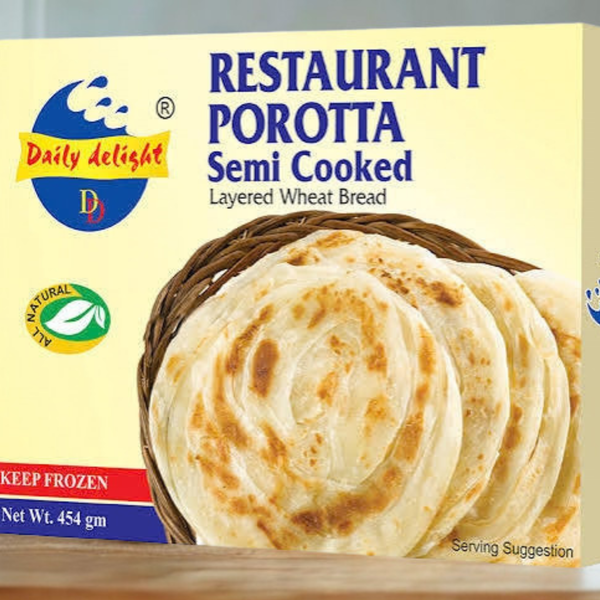 Daily Delight Restaurant Porotta 454 gm.